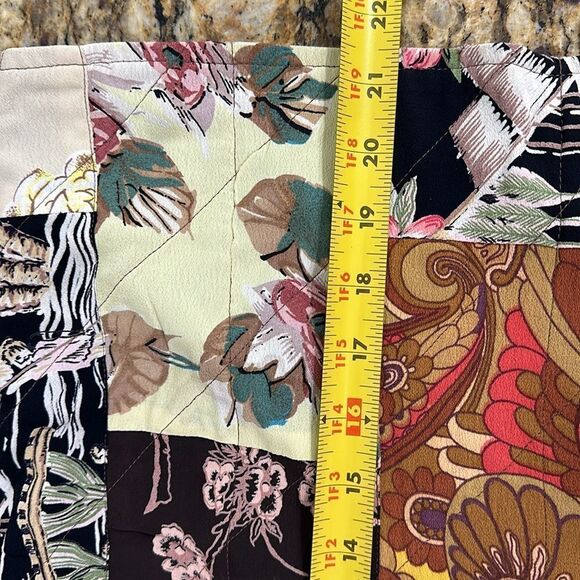 Casual Studio Vintage Patchwork Floral Print Button Up Jacket Size M - Picture 8 of 8